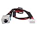 Movilideas PJ253 DC Power Jack Conector con Cable de 4 Pines para Portatiles Acer