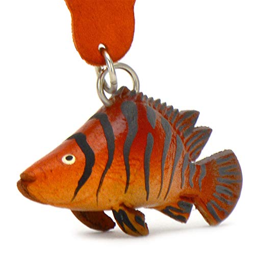 Preisvergleich Produktbild Monkimau Schlüsselanhänger Barsche aus Leder