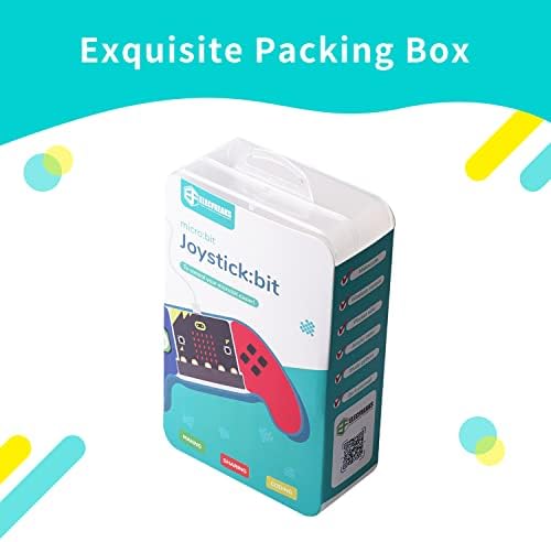 ELECFREAKS microbit Game Joystick Wireless Control Handle Micro:bit STEAM Education DIY Graphical Programming Controller(Without Micro:bit)