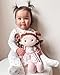 LeyaDoll Soft Baby Doll Toys (16''), My First Baby Rag Doll for 1 Year-Old Girl Birthday Gift, Christmas Plush Toys Gift for Toddler Kids Infants -Princess Breeze