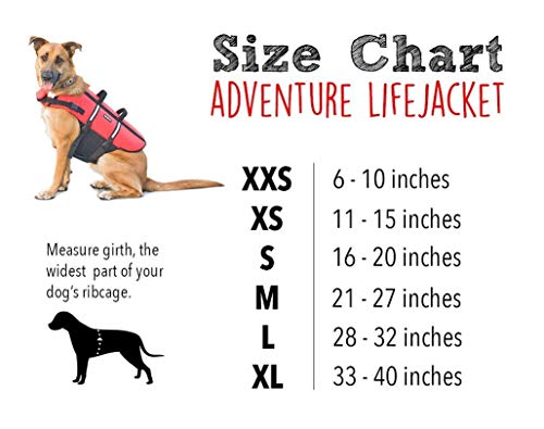 ZippyPaws Adventure Dog Lifejacket, Swimming Vest for Dogs & Puppies, Life Jacket for Swim Training Small Medium & Large Dogs – Red, X-Small ZippyPaws Adventure Dog Lifejacket, Swimming Vest for Dogs & Puppies, Life Jacket for Swim Training Small Medium & Large Dogs – Red, X-Small