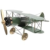 Detalles realistas: diseñado meticulosamente para llevar la esencia de un avión de combate a tu hogar. lámpara de escritorio colgante, decoración rústica de avión