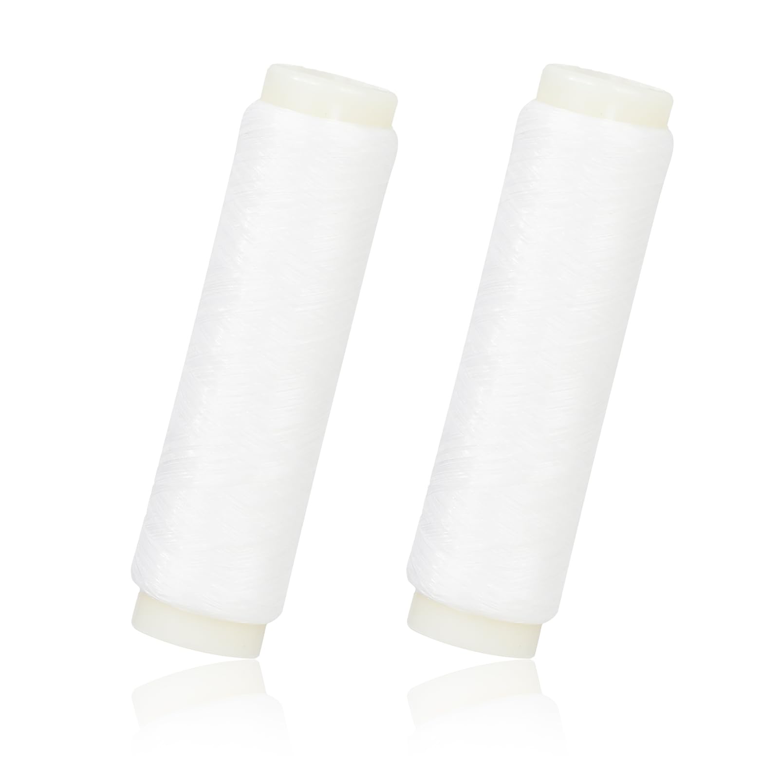 Photo 1 of 2 Pcs Fishing Thread, Invisible Fishing Bait Elastic Thread Clear Fishing String 0.2mm Length 656 Feet Per Spool Stretchy Fishing Line for Salmon Sturgeon Bass