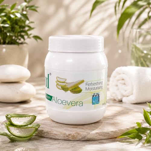 Image of OPAL Aloevera Herbal All Purpose Cream for Deep Nourishing & Refreshing Moisturizing- Hydrating & Revitalizing Skin Care All Skin Types - 800gm