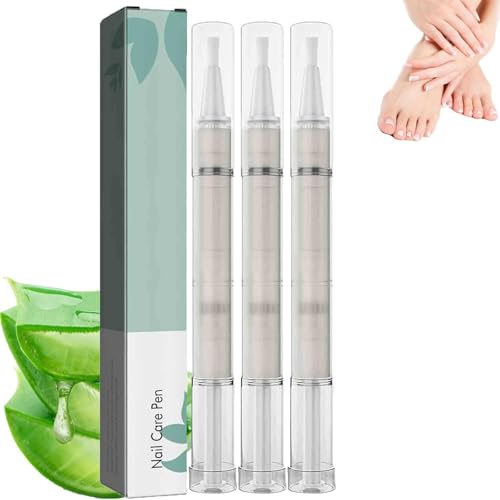 3 Pcs Nail Fungus Pen, Nail Fungus Treatment Pen, Extra Strong Toenail Repair Serum with Natural Ingredients for Fungal Nail Care & Strengthening Effective Solution for Damaged