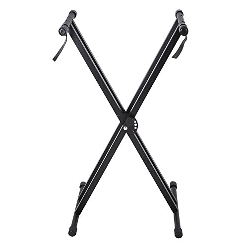 Support de Clavier Portable de X, Support pour clavier de musique Support du clavier à double ciseaux Support d’orgue électrique à Double contreventement Hauteur réglable - Les Beatles, Paul McCartney, John Lennon, RIngo Starr, George Harrison Support de Clavier Portable de X, Support pour clavier de musique Support du clavier à double ciseaux Support d'orgue électrique à Double contreventement Hauteur réglable – Image 3