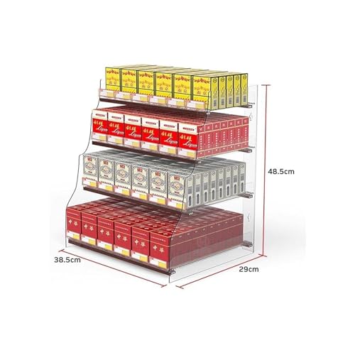 Pousse-cigare automatique pour étagère et présentoir de supermarché modulable