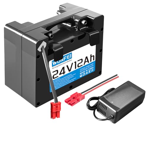 24V12Ah Lithium Battery for Electric Wheelchair Built-in 30A BMS Including 2A Charger Anderson Connector Replace Lead-Acid Batteries Suitable for Power Range of 100-700W (24V12Ah)