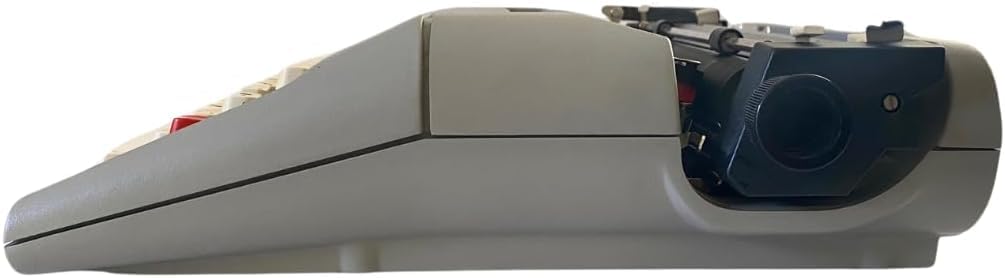 Macchina da scrivere Vintage Oliveti Lettera 35 in Colore Grigio - Tastiera in Castigliano Rivisto e Funzionale Ideale per Collezionismo - Completamente Funzionale