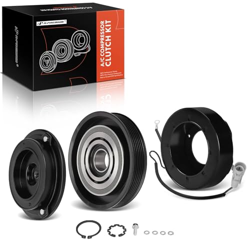 A-Premium Air Conditioner AC Compressor Clutch Kit Compatible with Toyota Corolla 1998 1999 2000 2001 2002