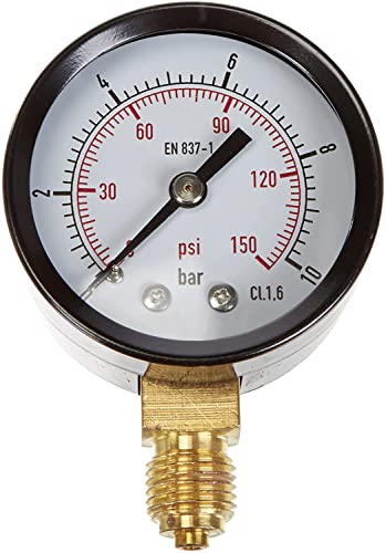 Aqua Control C6199 manometer, 0-10 bar 1/4" en 1/2" schroefdraad, 1 stuk - Image 3