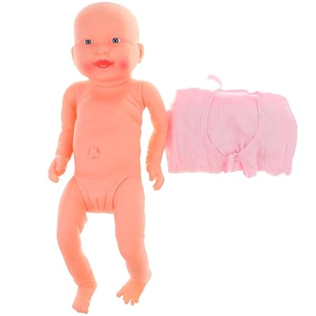 CALANDIS Anatomically Correct 20inch Natural Baby Girl Doll Weighted Vinyl Body Infant - Babysitter Nursing Teaching Supplies