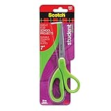 Scotch 7-Inch Student Scissors, Assorted Colors