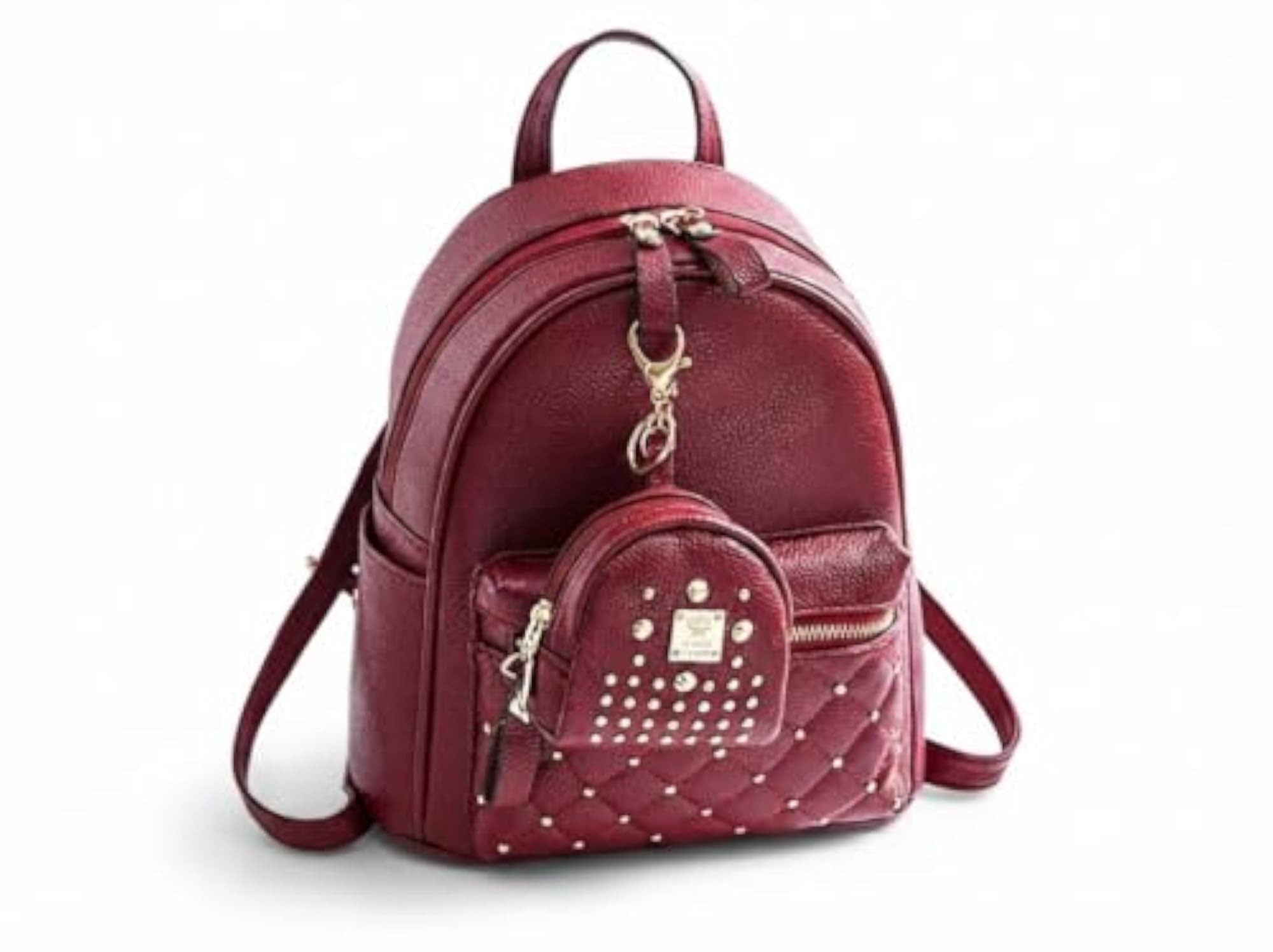 PAVILONN Women Backpack Grey PU Leather
