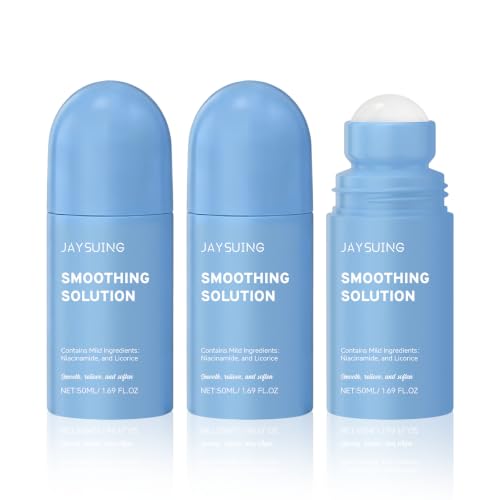 3 piezas Smoothing Solution Ingrown Hair Treatment Roll On,50 ml