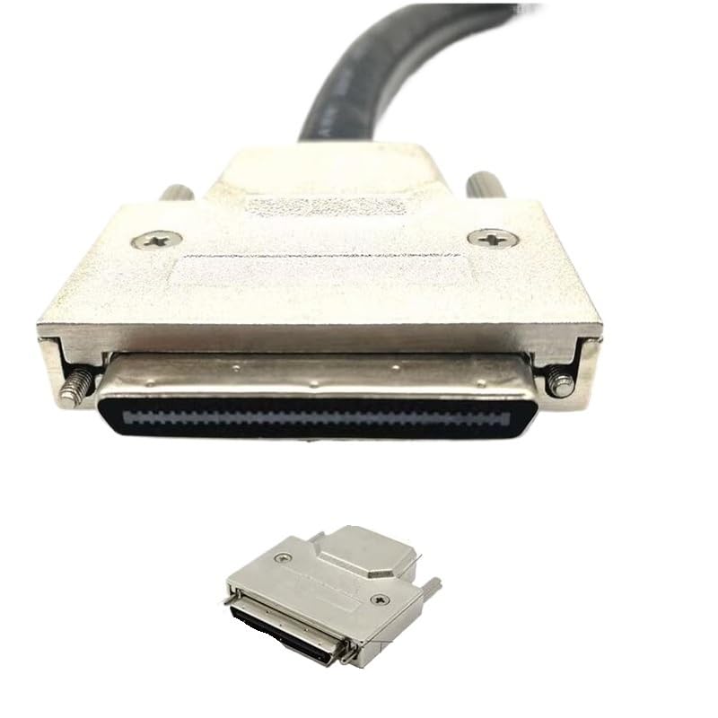 SCSI CN50 vers VHDCI68 Câble connecteur CN50 broches mâle vers VHDCI68 broches mâle câble de blindage de données 1,8 m