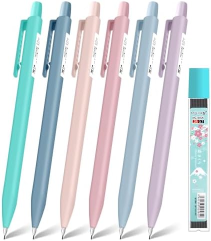 Crayon Infini Éternel, CIYIN 10 PCS Crayon Sans Encre Eternel, Crayon Sans Fin Avec Gomme & 10 Pointes De Rechange, Crayon Écriture Illimité, Stylo Sans Encre Crayon Éternel Pour Écriture & Croquis