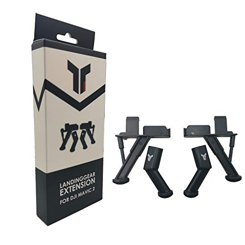 Preisvergleich Produktbild Techfection Landing Gear Sichere Landungshalterungen Anti-Kollisions-Landegestell Gimbal Schutz für DJI Mavic 2 Pro / Zoom Drohne Zubehör