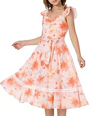 Rose Red Floral-orange