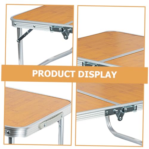 Table pliante de camping robuste et portable en alu pour pique-nique - 6
