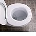 Carex Toilet Seat Riser With Quick-Lock, Raised Toilet Seat Adds 4 Inches of Height to Toilet - Toilet Seat Lifter With 300 Pound Weight Capacity, Slip-Resistant