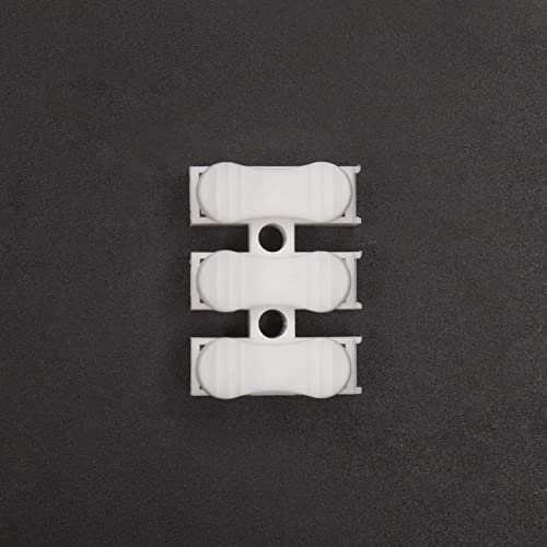 Image of Electronic Spices Spring Wire Connector 3 Way Quick Wiring Cable Connector Push-in Conductor Clamp Terminal Block for LED Light & Other Wiring Connections Electrical Cable Clamp (Pack of 5)