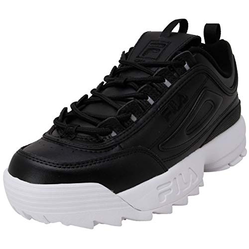 Top bassi Fila - Sneakers DISTRUPTOR II Premium Nero Scarpe Donna Moda - 38, Nero
