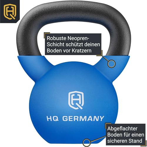 Neopren Kettlebell | Vollguss | 2-32kg | Starter-Sets | ±2,0% Gewichtstoleranz – Bild 4