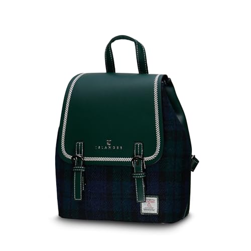 Harris Tweed® Jura Backpack, Black Watch, 24cm*12cm*28cm2