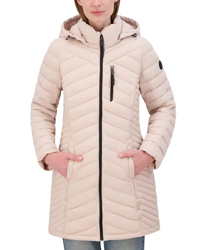 Nautica Women's Stretch Puffer Jacket – Midweight Water-Resistant