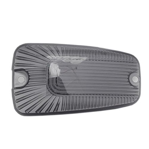 Aeagle 5Pcs Top Roof Light Cab Clearance Marker Cover Lens For 1988-2002 Chevy/Gmc C/K1500/2500/3500/4500/5500/6500/7500 Kodiak Topkick Trucks (Smoke) #TOP5