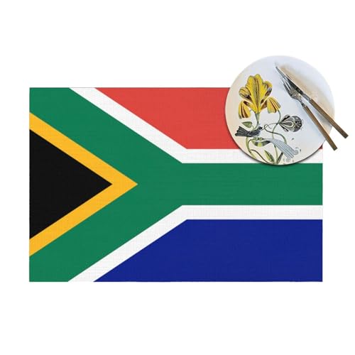 Set de table Afrique du Sud résistant à la chaleur et lavable