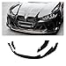 Front Lip, Car Front Bumper Lip Spoiler Diffuser Splitters Body Kit Aprons Cover Guard Trim Compatible for BMW M3 G80 2020 2021 2022 2023 2024