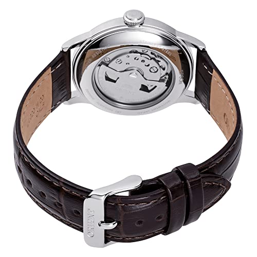 Orient Mężczyźni Bambino Zegarek, Brązowy/Kremowy, Ø 38 mm