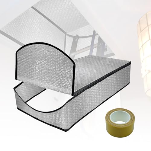 Jokuye Attic Stair Insulation Cover - Heavy Duty Pull Down Ladder Tent for 25 in x 54 in x 11in...