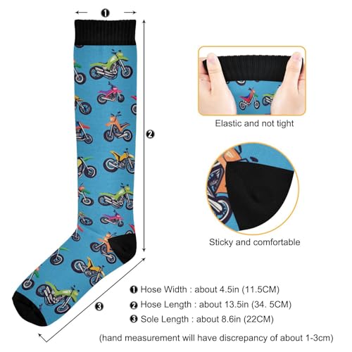 Image of Pigsaly Ceramic Mugs Coffee Cups Womens Knee High Socks Love Compression Socks Athletic Tube Sock Outdoor Sport Socks