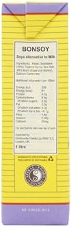 Bonsoy Non Organic Soy Drink 1 Litre (Pack of 3)