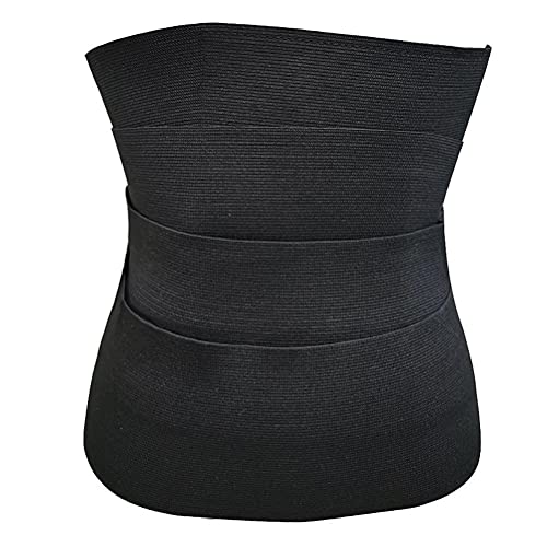 Bonwuno Cinta modeladora de cintura ajustável feminina emagrecedora, cinta de barriga, suporte lomba