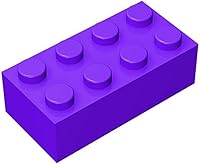 Vista 4 de Bloque clásico de ladrillos a granel de 2 x 4, 100 piezas de ladrillo de construcción amarillo albaricoque, compatible con piezas y piezas Lego