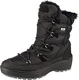 winterschuhe mit spikes.ch Obermaterial: Gummi McKINLEY Damen Emily II AQX Schneestiefel, Schwarz (Black 050)