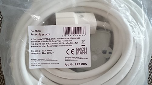 Preisvergleich Produktbild Bachmann Küchen-Anschlussbox Herdanschluss, 923005