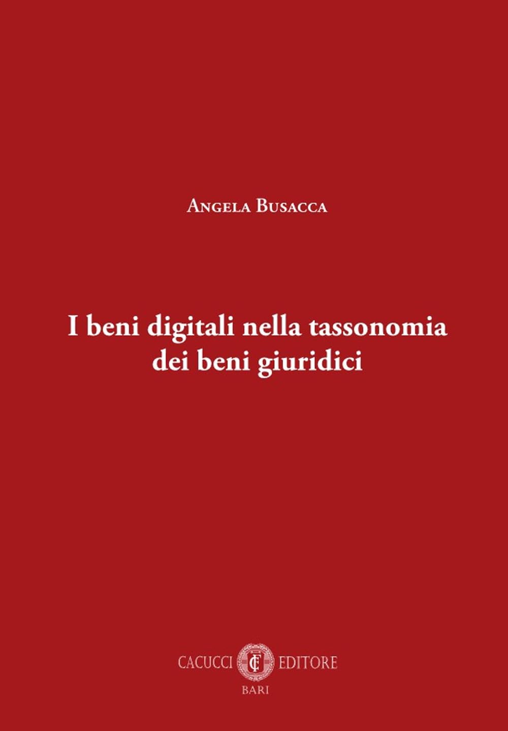 Beni Digitali Nella Tassonomia Dei Beni Giurdici - 4