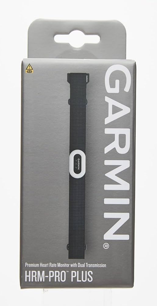 HRM-PRO Plus 010-13118-00, Heart Rate Strap with Real-Time Heart Rate Data and Running Dynamics, Compatible with Garmin