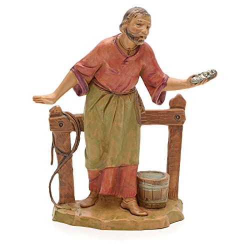 Holyart Stalliere con staccionata 12 cm Fontanini