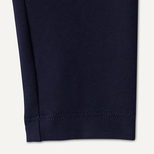 Image of Amazon Essentials Girls' Cotton Stretch Leggings, Multipacks