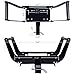PLIOSAUR Winch Cradle Mount Winch Hitch Mount Receiver Winch Mount 10x 4 1/2 for Recovey Winch,Welds,Heavy Sturdy，Black