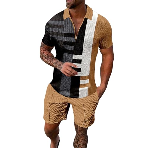 Costumes plage vacances homme ensemble anti-transpirant 2 pcs K610