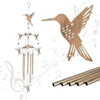 40.15" Eandisom Hummingbird Wind Chimes