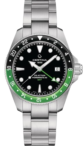 DS Action GMT 41mm Black/Green