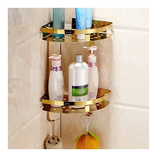 Étagères d'angle douche caddy pour libérer l'espace des cabines encombrées - 3